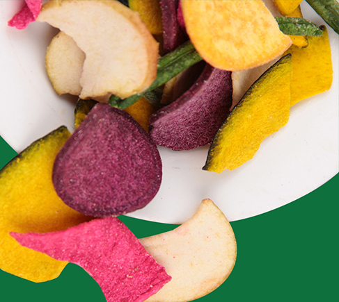 Fruits and vegetables chips